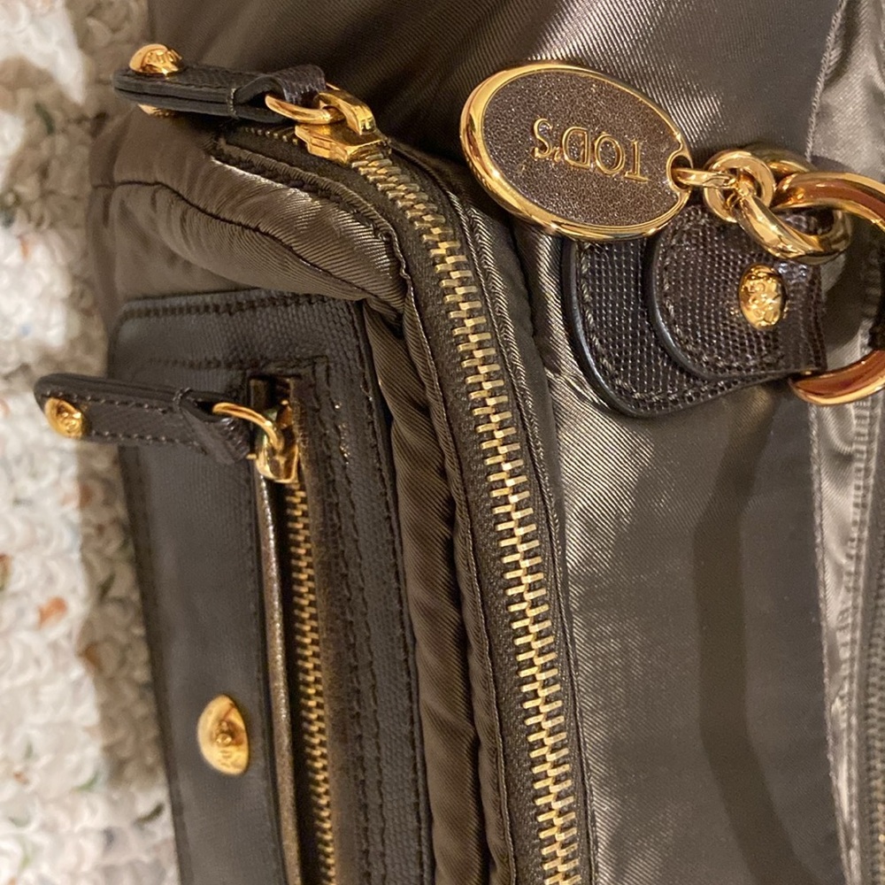 Tod’s Pashmy Satchel! Great condition!!